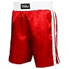 FIGHT-FIT - Short de Boxe / Rouge-Blanc