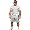 FIGHT-FIT - Fitness Shorts / Weiss