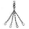 Boxing bag chains / Swivel / Hook / 4-beam