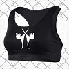 FIGHTERS - Damen Sport Top BH / Schwarz