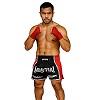 FIGHTERS - Thaibox Shorts / Elite Pro Muay Thai / Schwarz-Weiss