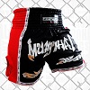 FIGHTERS - Thaibox Shorts / Elite Muay Thai / Schwarz-Rot / Medium