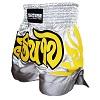 FIGHTERS - Shorts de Muay Thai / Argent-Gris