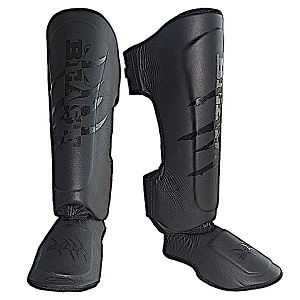 BEAST - Muay Thai Shin Guard / Shadow / Black / XL