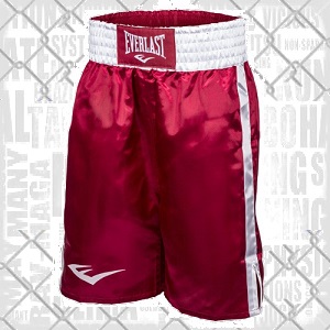 Everlast - Pro Shorts / Rouge-Blanc / XL