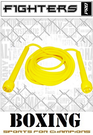 FIGHT-FIT - Skipping rope / Nylon / Yellow / 270 cm