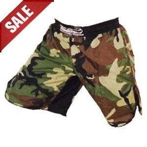 FIGHT-FIT - Fightshorts MMA Shorts / Warrior / Camouflage / Medium