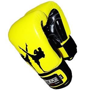 FIGHTERS - Guantes Boxeo / Giant / Amarillo / 10 oz