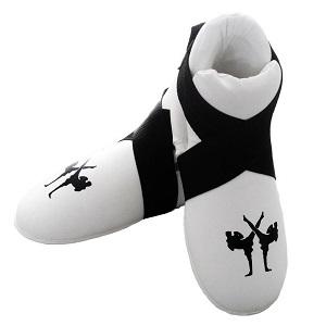 FIGHTERS - Calzari parapiedi / Sparring / Bianco / Small