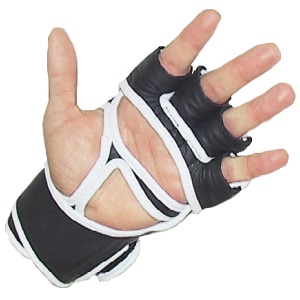 FIGHTERS - MMA Handschuhe / Elite / Schwarz / XL