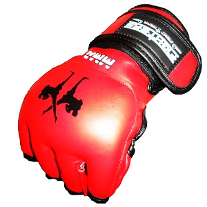 FIGHTERS - Guantes MMA / Elite / Rojo / Small