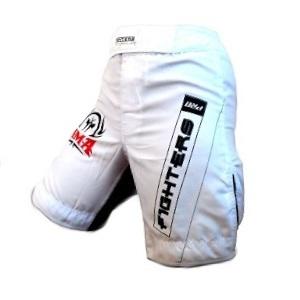 FIGHTERS - Panatalones Cortos de MMA / Combat / Blanco / XL