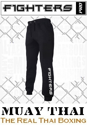 FIGHTERS - Pantalones de entrenamiento / Giant / Negro / Small