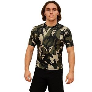 FIGHTERS - Rash Guard / Camouflage / Small (155 - 165 cm)
