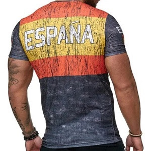 FIGHTERS - T-Shirt / Spain-España / Red-Yellow-Black / Medium