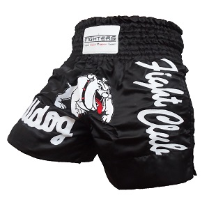 FIGHTERS - Muay Thai Shorts / Bulldog / Black / XL