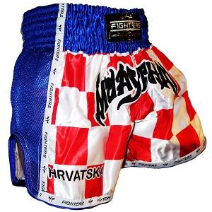 FIGHTERS - Muay Thai Shorts / Kroatien-Hrvatska / Elite / XS