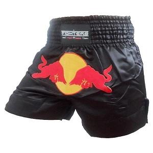 FIGHTERS - Pantalones Muay Thai / Bulls / Negro / Large