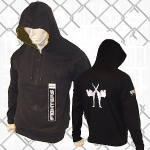 FIGHTERS - Hoodie / Striker / Black / Small