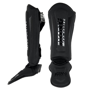 KING PRO - Protector Espinilla / KPB-SG REVO 4 / Negro / Medium