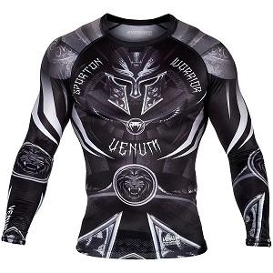 Venum - Rashguard / Gladiator 3.0 / Long Sleeve / Schwarz / XL