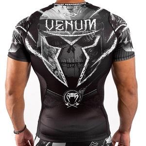 Venum - Rashguard / GLDTR 4.0 / Short Sleeve / Schwarz / Medium