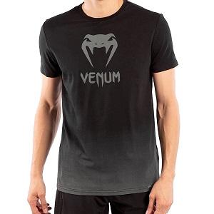 Venum - T-Shirt / Classic / Schwarz-Dunkelgrau / Medium