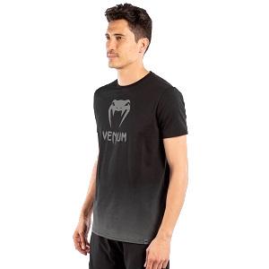 Venum - T-Shirt / Classic / Schwarz-Dunkelgrau / Small