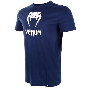 Venum - T-Shirt / Classic / Blau-Weiss / Large