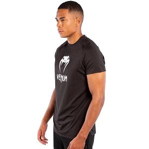 Venum - T-Shirt / Classic Dry Tech / Black-White / Large