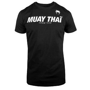 Venum - T-Shirt / Muay Thai VT / Schwarz-Weiss / Medium