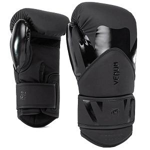 Venum - Guantoni da Boxe / Challenger 4.0 / Nero-Nero / 14 oz