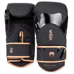 Venum - Guantes de Boxeo / Challenger 4.0 / Negro-Bronce / 10 oz