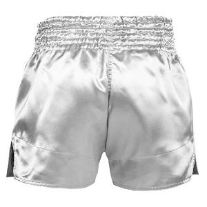 Venum - Muay Thai Shorts / Classic / Silber-Schwarz / Medium