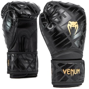 Venum - Boxing Gloves / Contender 1.5 XT / Black-Gold / 14 oz