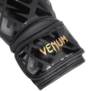 Venum - Boxing Gloves / Contender 1.5 XT / Black-Gold / 12 oz