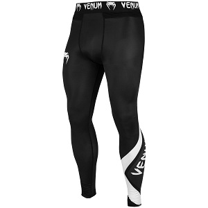 Venum - Pantalon de Compresión / Contender 4.0 / Negro-Blanco / Small